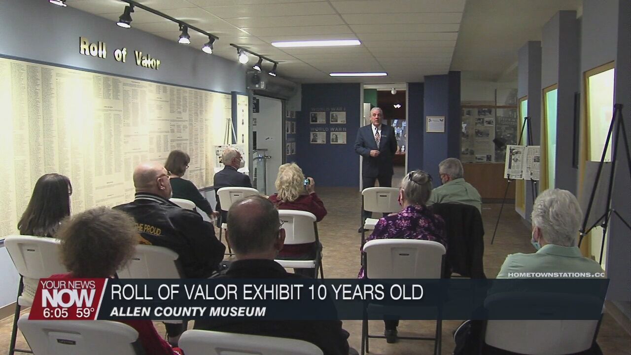 Special additions to Roll of Valor 10th anniversary at Allen County Museum